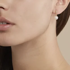 Histoire d'Or Boucles D'oreilles Pendantes Sibylle Or Jaune Perle De Culture* Boucles D'Oreilles|Boucles D'Oreilles Pendantes