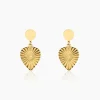 Histoire d'Or Boucles D'oreilles Pendantes Hyacinth Acier Jaune* Boucles D'Oreilles|Boucles D'Oreilles Fantaisie