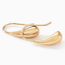 Clearance Histoire d'Or Boucles D'oreilles Pendantes Quiterie Plaqué Or Doré