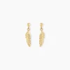 Histoire d'Or Boucles D'oreilles Pendantes Bartolomea Feuille Or Jaune* Boucles D'Oreilles|Boucles D'Oreilles Pendantes
