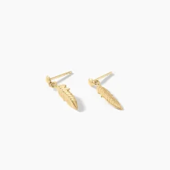 Histoire d'Or Boucles D'oreilles Pendantes Bartolomea Feuille Or Jaune* Boucles D'Oreilles|Boucles D'Oreilles Pendantes