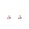 Histoire d'Or Boucles D'oreilles Pendantes Spring Or Jaune Améthyste Oxyde* Boucles D'Oreilles|Boucles D'Oreilles Pendantes