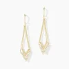 Histoire d'Or Boucles D'oreilles Pendantes Daina Or Jaune Oxyde De Zirconium* Boucles D'Oreilles|Boucles D'Oreilles Pendantes