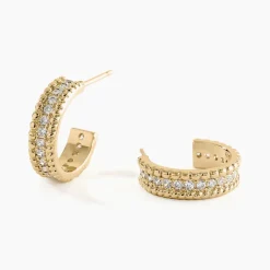 Histoire d'Or Boucles D'oreilles Pendantes Marie-baptistine Plaqué Or Oxyde* Boucles D'Oreilles|Boucles D'Oreilles Fantaisie