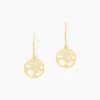 Clearance Histoire d'Or Boucles D'Oreilles Pendantes Gorden Or Jaune