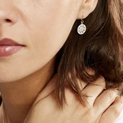 Histoire d'Or Boucles D'oreilles Pendantes Brunilda Argent Blanc Oxyde De Zirconium* Boucles D'Oreilles|Boucles D'Oreilles Fantaisie