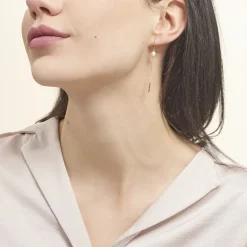 Discount Histoire d'Or Boucles D'oreilles Pendantes Salman Or Jaune Perle De Culture