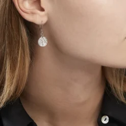 Histoire d'Or Boucles D'oreilles Pendantes Argent Blanc Sofee Nacress* Boucles D'Oreilles|Boucles D'Oreilles Fantaisie