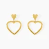 Histoire d'Or Boucles D'oreilles Pendantes Tassy Acier Jaune* Boucles D'Oreilles|Boucles D'Oreilles Fantaisie