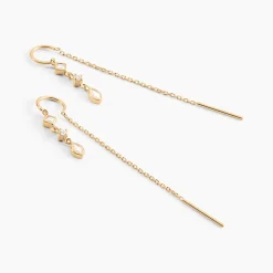 Histoire d'Or Boucles D'oreilles Pendantes Akoni Plaqué Or Jaune Oxyde De Zirconium* Boucles D'Oreilles|Boucles D'Oreilles Fantaisie