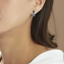 Histoire d'Or Boucles D'oreilles Pendantes Argent Blanc Brenna Oxydes De Zirconium* Boucles D'Oreilles|Boucles D'Oreilles Fantaisie