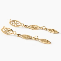 Histoire d'Or Boucles D'oreilles Pendantes Golden Acanty Or Jaune* Boucles D'Oreilles|Boucles D'Oreilles Pendantes