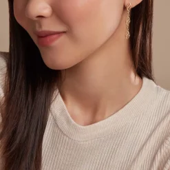 Histoire d'Or Boucles D'oreilles Pendantes Golden Acanty Or Jaune* Boucles D'Oreilles|Boucles D'Oreilles Pendantes