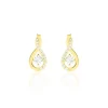 Histoire d'Or Boucles D'oreilles Pendantes Evana Or Jaune Oxyde De Zirconium* Boucles D'Oreilles|Boucles D'Oreilles Pendantes