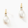 Histoire d'Or Boucles D'oreilles Pendantes Linzi Or Jaune Perle De Culture* Boucles D'Oreilles|Boucles D'Oreilles Pendantes