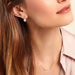 Histoire d'Or Boucles D'oreilles Pendantes Linzi Or Jaune Perle De Culture* Boucles D'Oreilles|Boucles D'Oreilles Pendantes