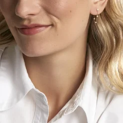 Histoire d'Or Boucles D'oreilles Pendantes Or Jaune Tiny Pearls Perle* Boucles D'Oreilles|Boucles D'Oreilles Pendantes