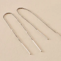 Histoire d'Or Boucles D'oreilles Pendantes Java Argent Blanc* Boucles D'Oreilles|Boucles D'Oreilles Fantaisie