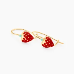Histoire d'Or Boucles D'oreilles Pendantes Elizabetae Fraise Or Jaune* Boucles D'Oreilles|Boucles D'Oreilles Pendantes