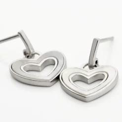 Best Histoire d'Or Boucles D'oreilles Pendantes Clarity Argent Blanc Nacre