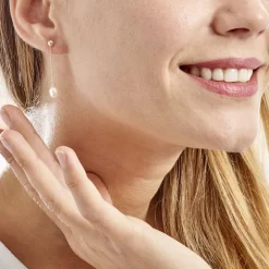 Histoire d'Or Boucles D'oreilles Pendantes Adriette Or Jaune Perle De Culture* Boucles D'Oreilles|Boucles D'Oreilles Pendantes