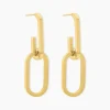 Histoire d'Or Boucles D'oreilles Pendantes Urban Line Acier Doré* Boucles D'Oreilles|Boucles D'Oreilles Fantaisie