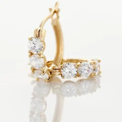 Histoire d'Or Boucles D'oreilles Pendantes Jacotte Plaqué Or Oxyde De Zirconium* Boucles D'Oreilles|Boucles D'Oreilles Fantaisie