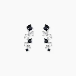 Histoire d'Or Boucles D'oreilles Pendantes Gaya Argent Blanc Oxyde De Zirconium* Boucles D'Oreilles|Boucles D'Oreilles Fantaisie