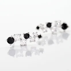 Histoire d'Or Boucles D'oreilles Pendantes Gaya Argent Blanc Oxyde De Zirconium* Boucles D'Oreilles|Boucles D'Oreilles Fantaisie