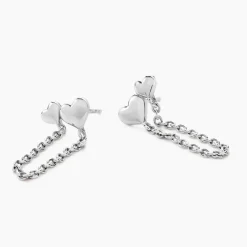 Histoire d'Or Boucles D'oreilles Pendantes Te Amo Argent Blanc* Boucles D'Oreilles|Boucles D'Oreilles Fantaisie