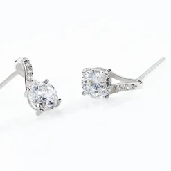 Histoire d'Or Boucles D'oreilles Pendantes Idylla Argent Blanc Oxyde De Zirconium* Boucles D'Oreilles|Boucles D'Oreilles Fantaisie