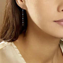 Histoire d'Or Boucles D'oreilles Pendantes Or Jaune Asteria* Boucles D'Oreilles|Boucles D'Oreilles Pendantes