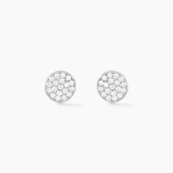 Histoire d'Or Boucles D'oreilles Puces Argent Blanc Victorin Oxydes De Zirconium* Boucles D'Oreilles|Boucles D'Oreilles Fantaisie