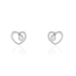 Histoire d'Or Boucles D'oreilles Puces Ashley Argent Blanc Oxyde De Zirconium* Boucles D'Oreilles|Boucles D'Oreilles Fantaisie