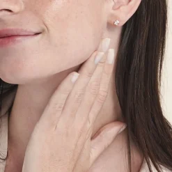 Histoire d'Or Boucles D'oreilles Puces Adria Argent Blanc Oxyde De Zirconium* Boucles D'Oreilles|Boucles D'Oreilles Fantaisie