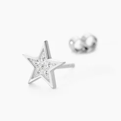 Histoire d'Or Boucles D'oreilles Puces Argent Blanc Katou Oxydes De Zirconium* Boucles D'Oreilles|Boucles D'Oreilles Fantaisie