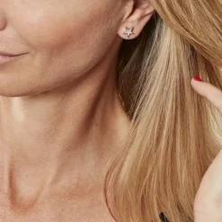 Histoire d'Or Boucles D'oreilles Puces Argent Blanc Katou Oxydes De Zirconium* Boucles D'Oreilles|Boucles D'Oreilles Fantaisie