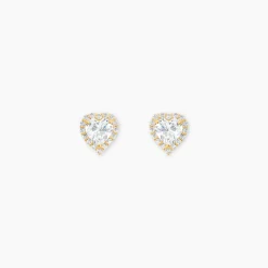 Histoire d'Or Boucles D'oreilles Puces Aymane Or Jaune Oxyde De Zirconium* Boucles D'Oreilles|Clous D'Oreilles