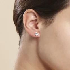 Histoire d'Or Boucles D'oreilles Puces Aymane Or Jaune Oxyde De Zirconium* Boucles D'Oreilles|Clous D'Oreilles