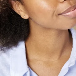 Histoire d'Or Boucles D'oreilles Puces Astralia Or Jaune Oxyde De Zirconium* Boucles D'Oreilles|Clous D'Oreilles