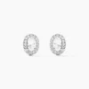 Discount Histoire d'Or Boucles D'oreilles Puces Albertina Argent Blanc Oxyde De Zirconium