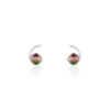 Histoire d'Or Boucles D'oreilles Puces Anais Or Blanc Perle De Culture Et Oxyde* Boucles D'Oreilles|Clous D'Oreilles