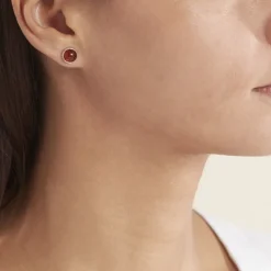 Histoire d'Or Boucles D'oreilles Puces Argent Blanc Acacia  Ambre* Boucles D'Oreilles|Boucles D'Oreilles Fantaisie