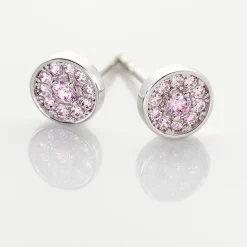 Histoire d'Or Boucles D'oreilles Puces Auxana Argent Blanc Oxyde De Zirconium* Boucles D'Oreilles|Boucles D'Oreilles Fantaisie