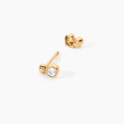 Histoire d'Or Boucles D'Oreilles Puces Aura Plaque Or Jaune Oxyde De Zirconium* Boucles D'Oreilles|Boucles D'Oreilles Fantaisie