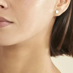 Histoire d'Or Boucles D'oreilles Puces Apoline Argent Blanc* Boucles D'Oreilles|Boucles D'Oreilles Fantaisie