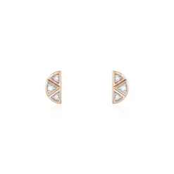 Histoire d'Or Boucles D'oreilles Puces Argent Rose Donella Oxyde De Zirconium* Boucles D'Oreilles|Boucles D'Oreilles Fantaisie