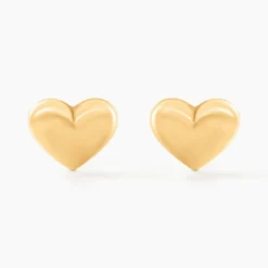 Histoire d'Or Boucles D'oreilles Puces Aricia Coeur Or Jaune* Boucles D'Oreilles|Clous D'Oreilles