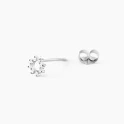 Histoire d'Or Boucles D'oreilles Puces Ama Argent Blanc Oxyde De Zirconium* Boucles D'Oreilles|Boucles D'Oreilles Fantaisie