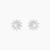 Histoire d'Or Boucles D'oreilles Puces Argent Blanc Cheri Perle De Culture Oxydes* Boucles D'Oreilles|Boucles D'Oreilles Fantaisie